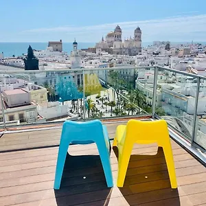 Skyline - Penthouse With 50m2 Private Terrace And Stunning Views Appartement Cádiz